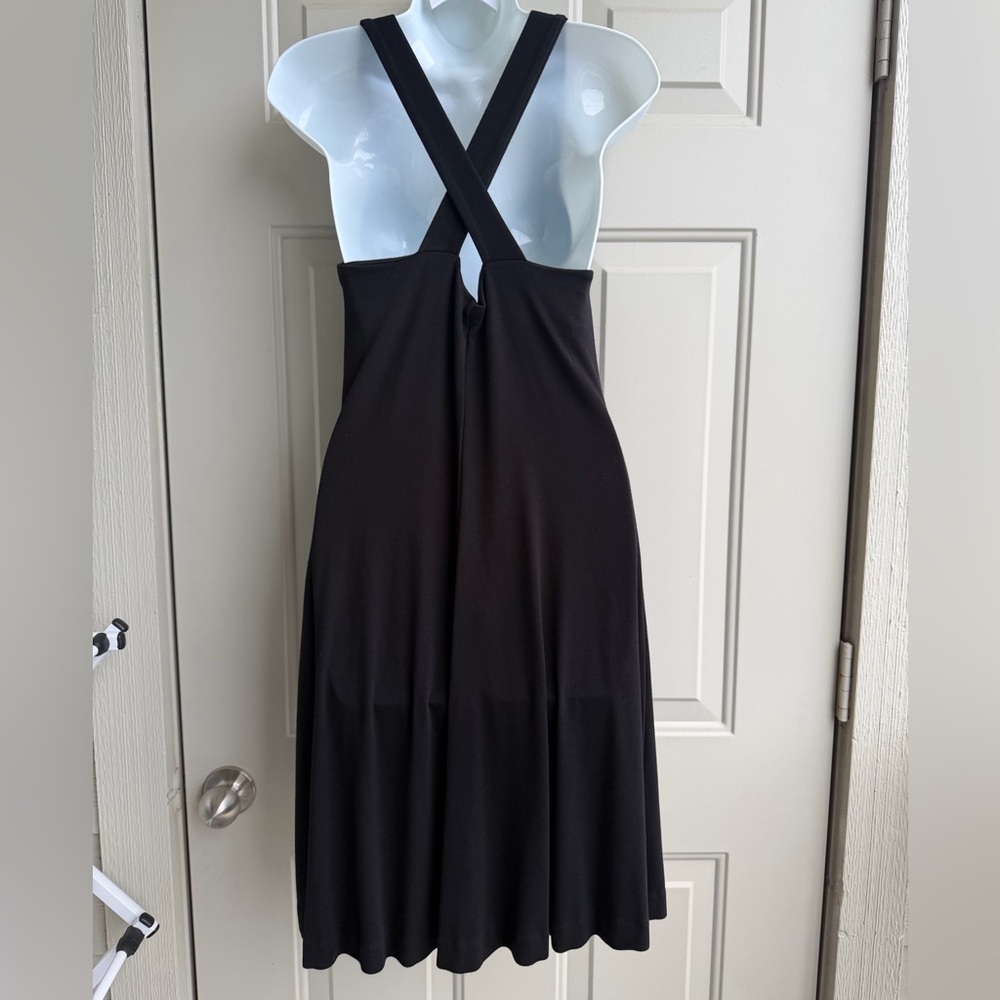 Willi Smith Black Sleeveless Fit & Flare Dress – Size M - Picture 3 of 5